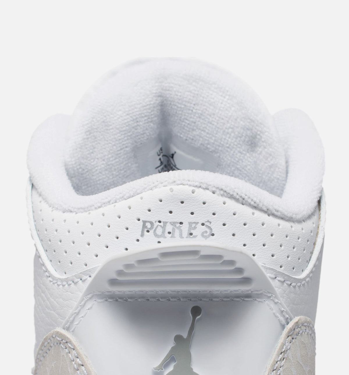 Air Jordan 3 Retro “White & Silver” Preschool Shoes