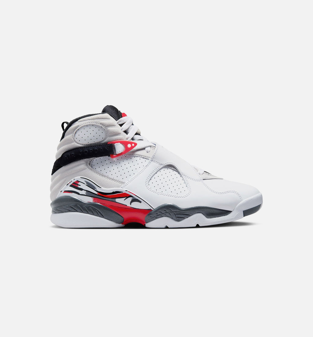 Air Jordan 8 Retro “White & True Red” Men’s Shoes