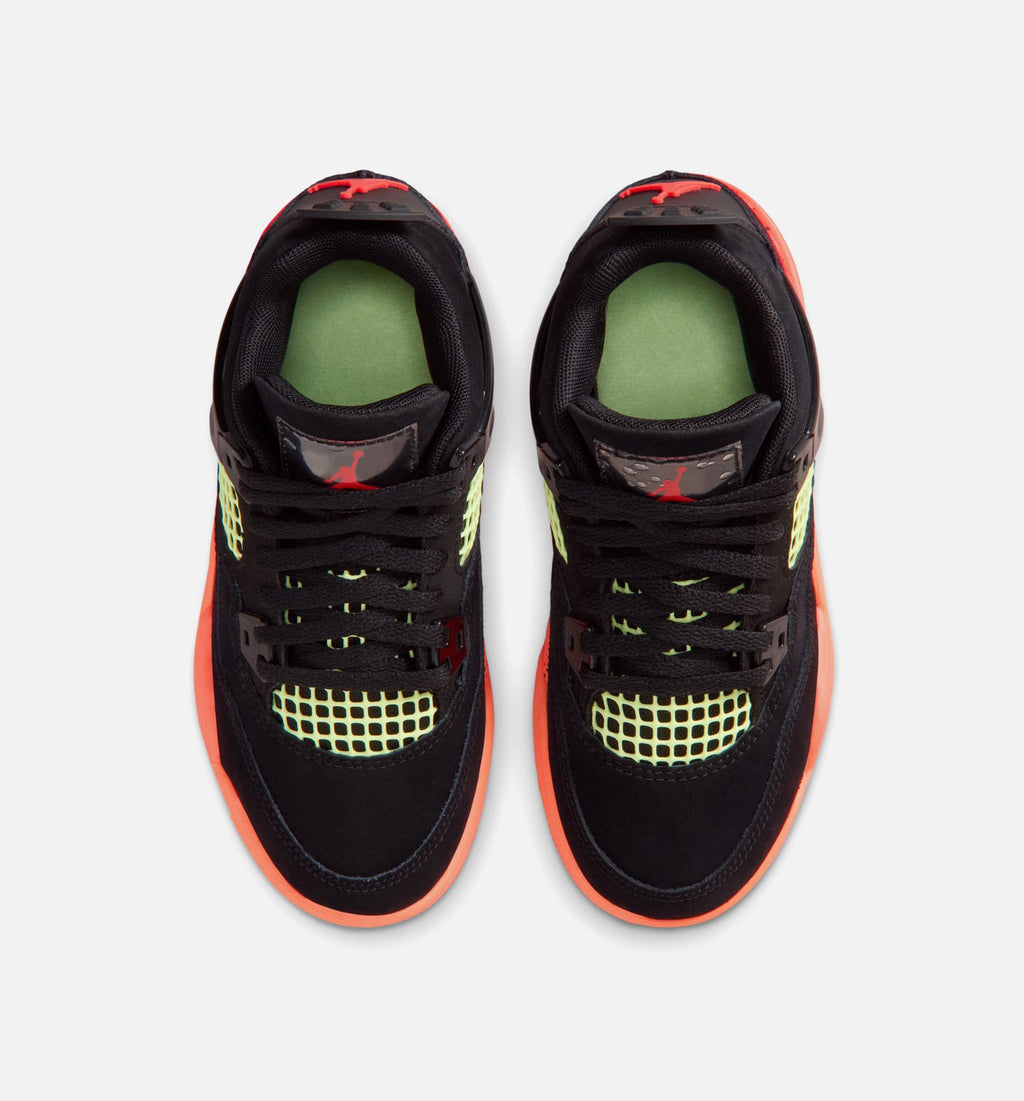 Air Jordan 4 Retro “Black Infrared 23” Preschool Shoes