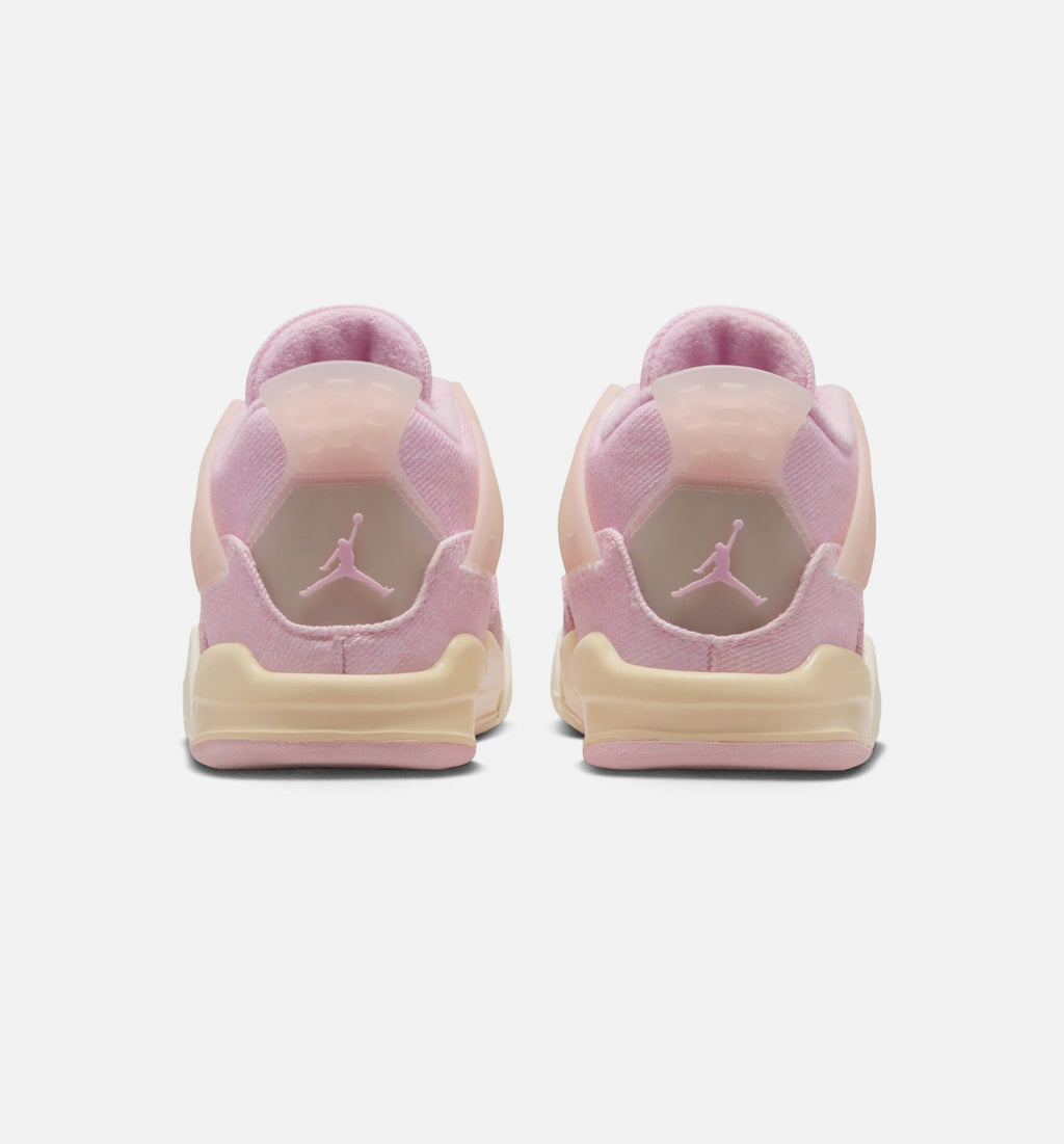 Air Jordan 4 Retro “Pink Pearl & Iced Carmine” Infant/Toddler Shoes