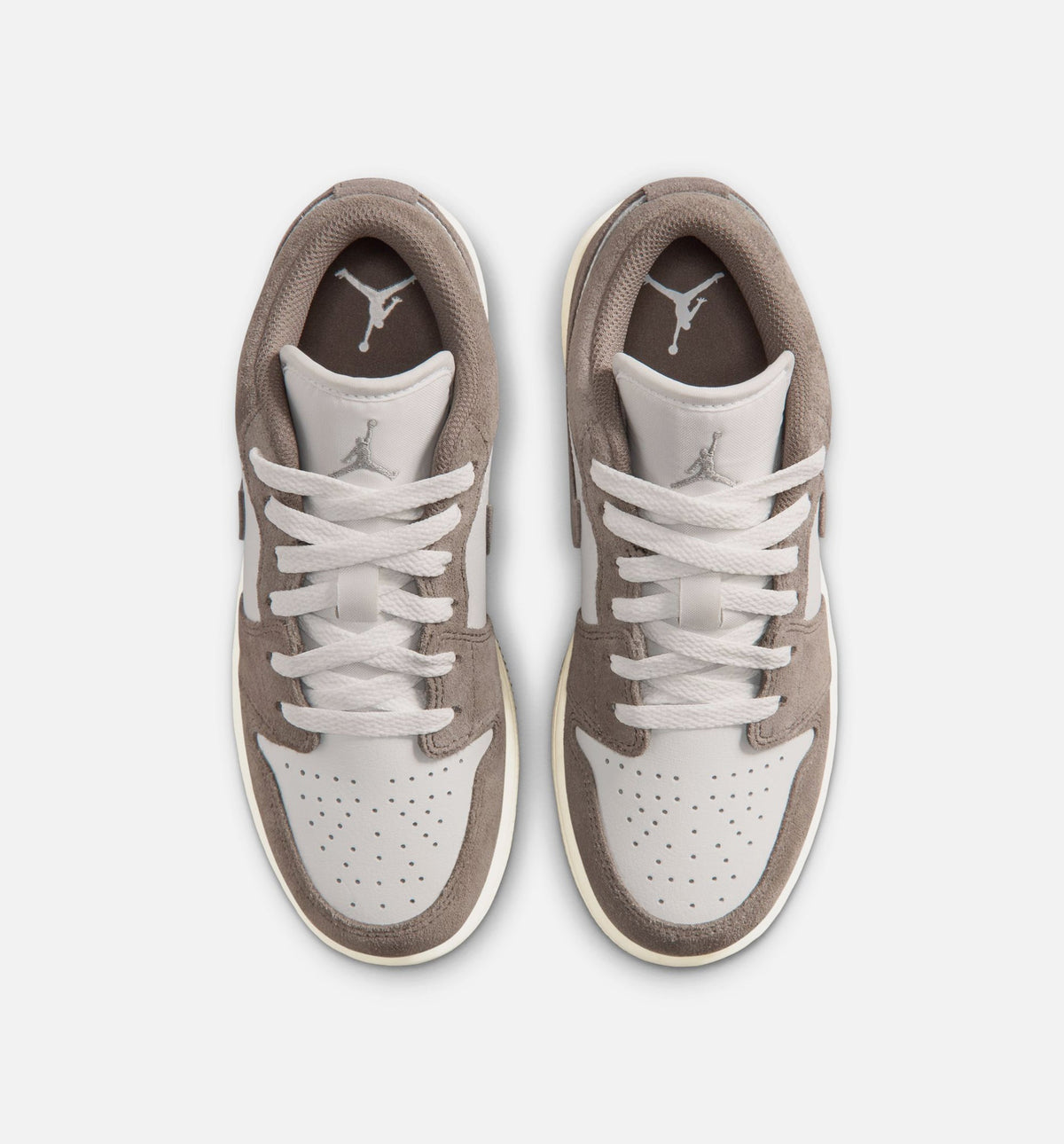 Air Jordan 1 Low “Olive Grey” Grade School Shoes