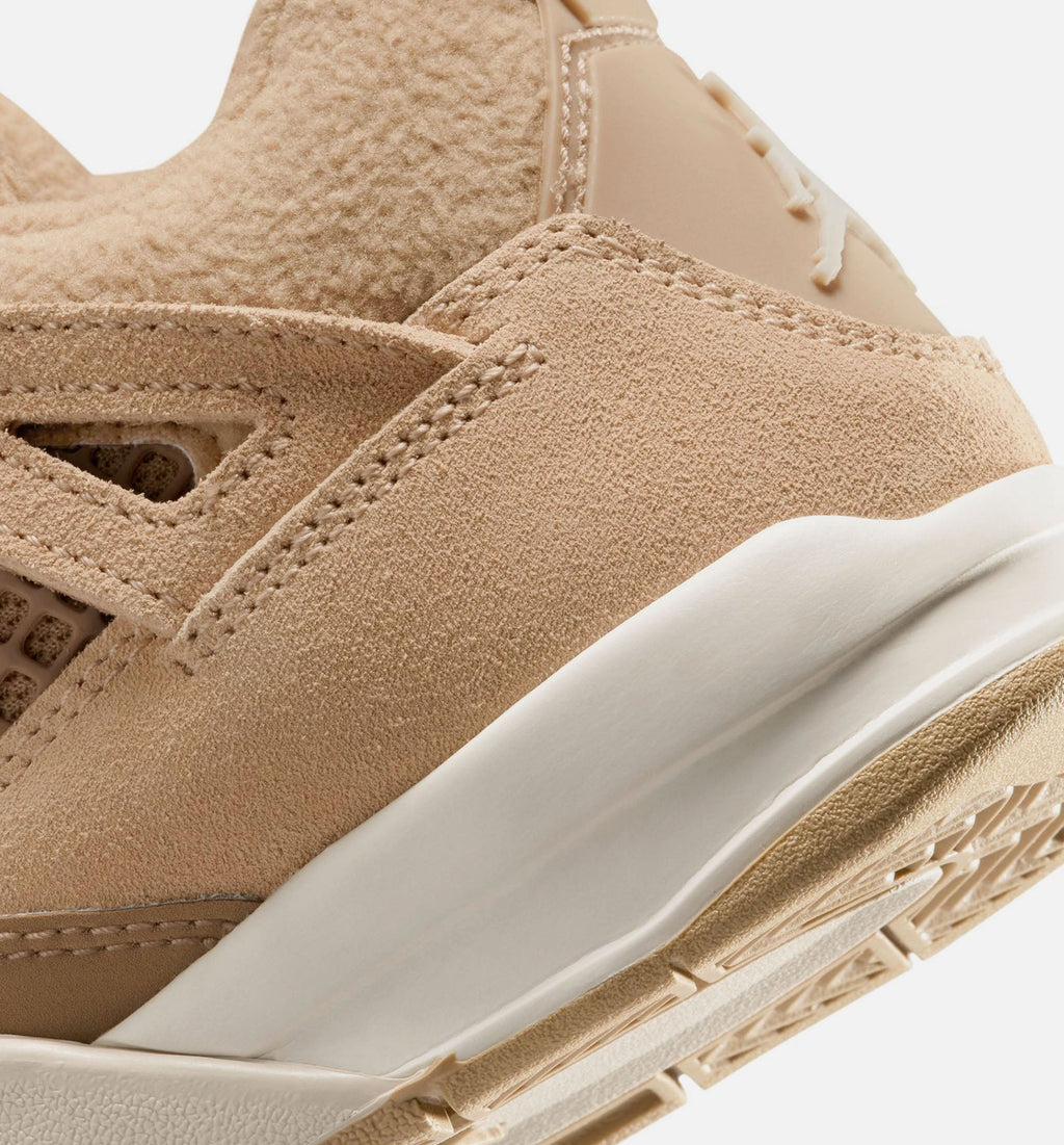 Air Jordan 4 Retro “Cozy Girl” Preschool Shoes