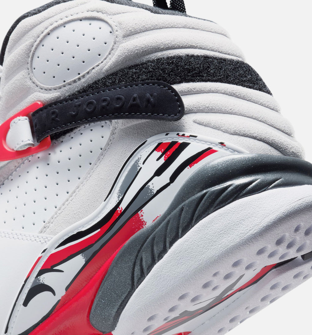 Air Jordan 8 Retro “White & True Red” Men’s Shoes