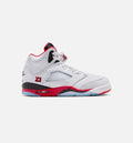 Air Jordan 5 Retro “Fire Red” Grade School Shoes