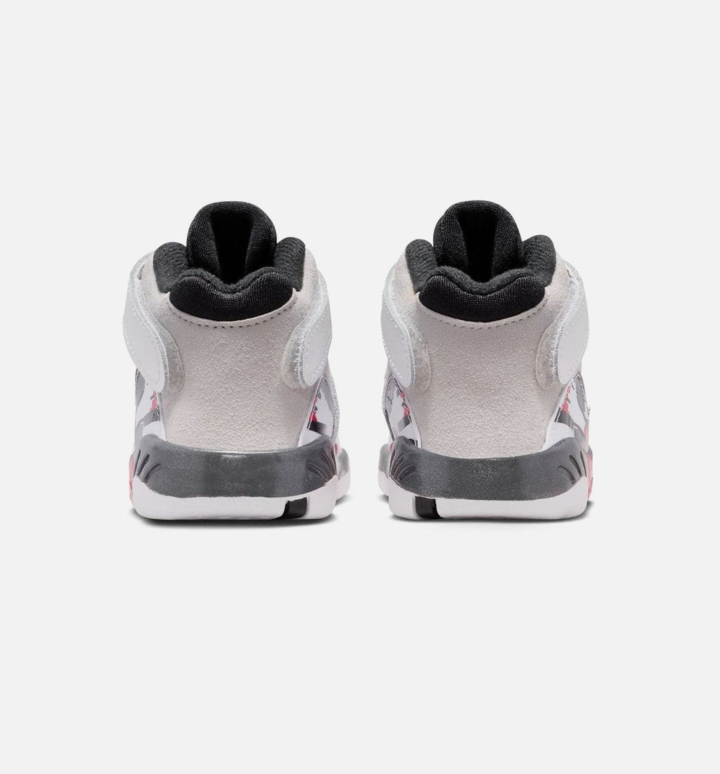 Air Jordan 8 Retro “White & True Red” Infant/Toddler Shoes