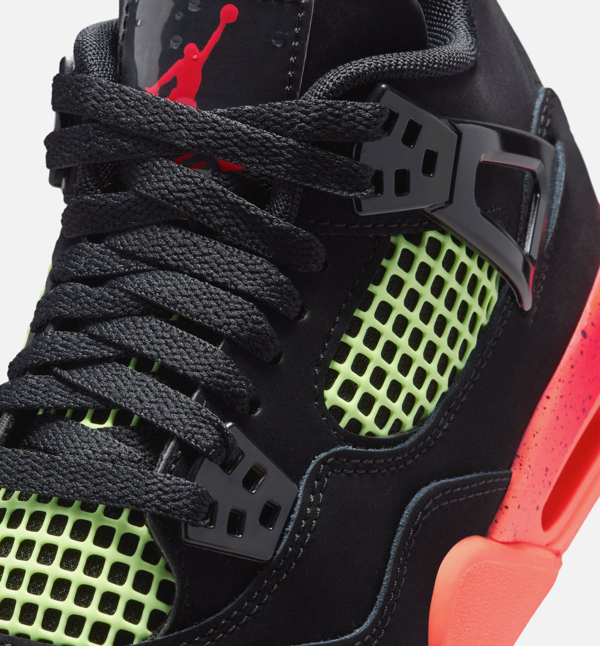Air Jordan 4 Retro “Black Infrared 23” Grade School Shoes