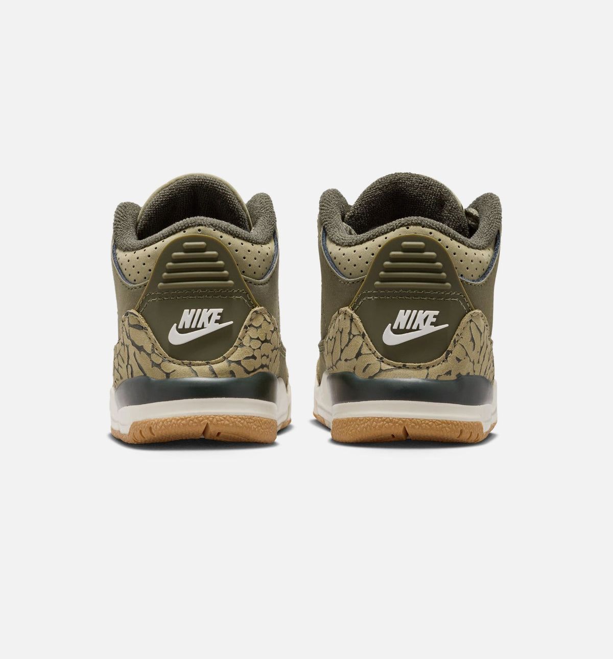 Air Jordan 3 Retro “Medium Olive” Infant/Toddler Shoes