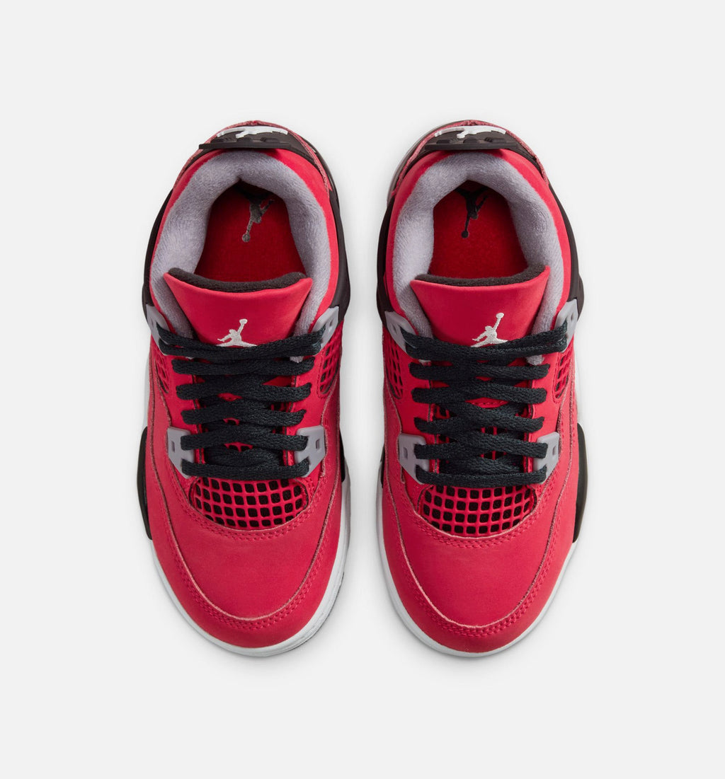 Air Jordan 4 Retro “Toro Bravo” Preschool Shoes