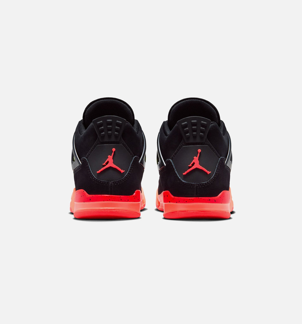 Air Jordan 4 Retro “Black Infrared 23” Preschool Shoes