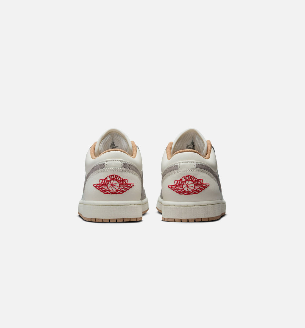 Air Jordan 1 Low Sail & Fire Red Men’s Shoes