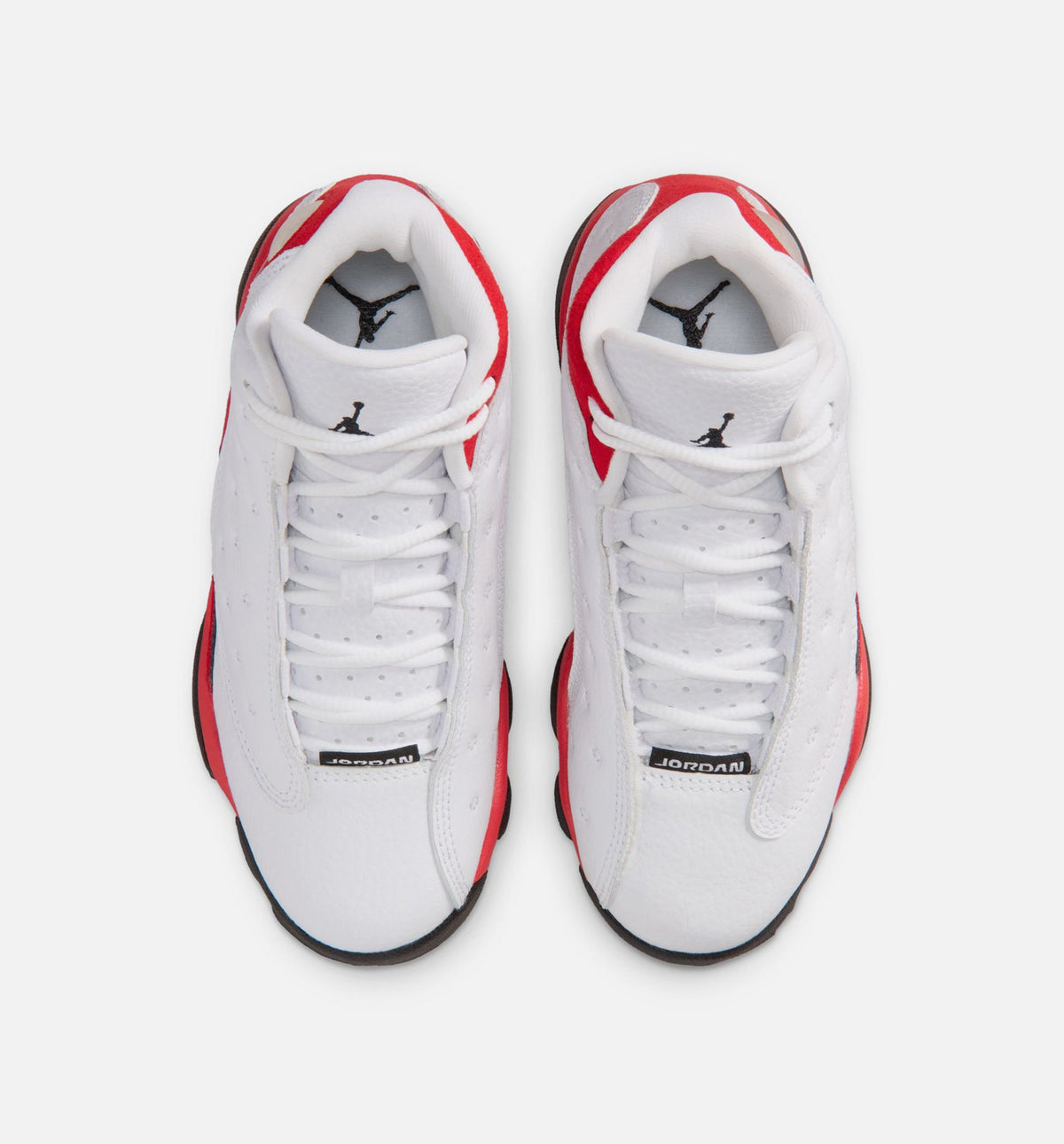 Air Jordan 13 Retro “White & University Red” Preschool Shoes