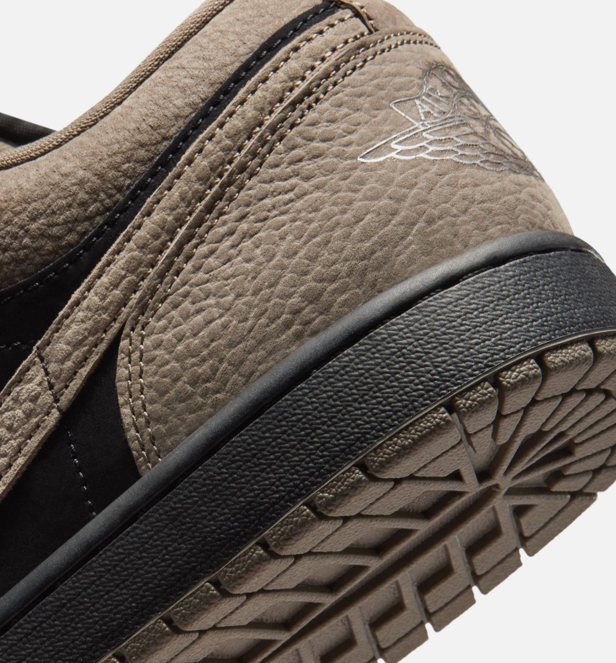 Air Jordan 1 Low SE Black & Olive Grey Men’s Shoes