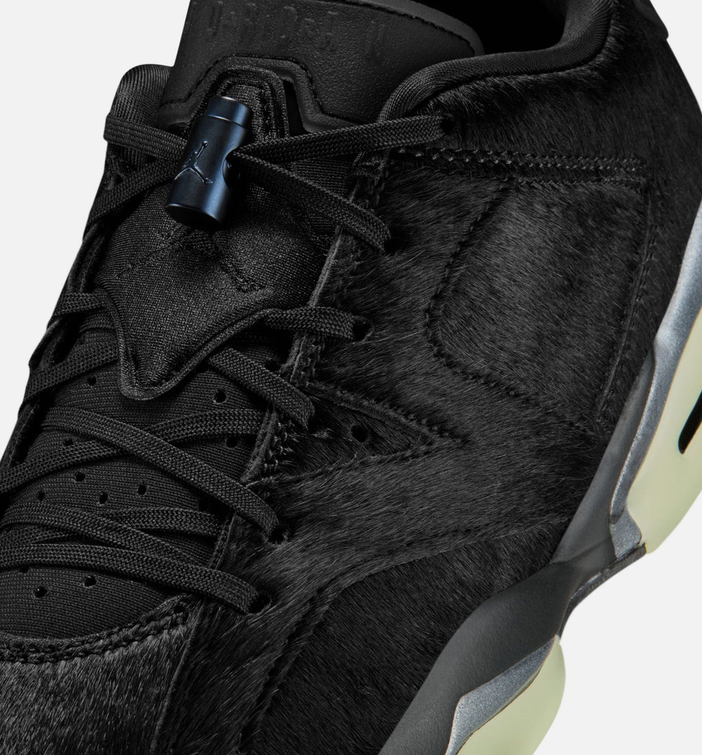 Air Jordan 6 Retro Low “Blackout” Women’s Shoes