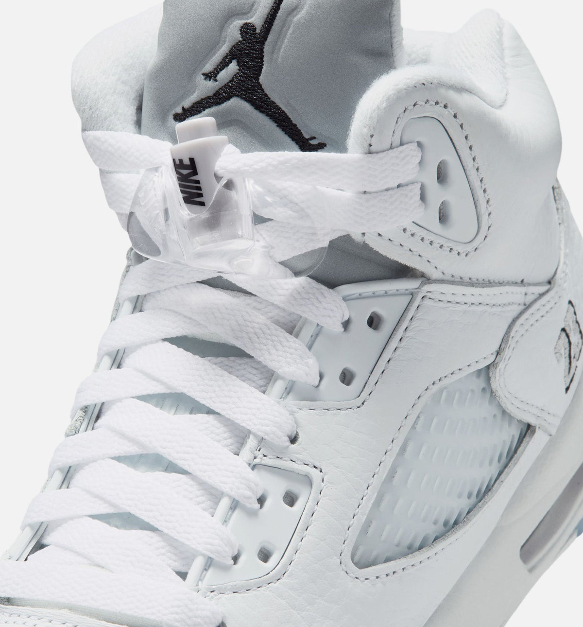 Air Jordan 5 Retro OG “White Metallic” Grade School Shoes