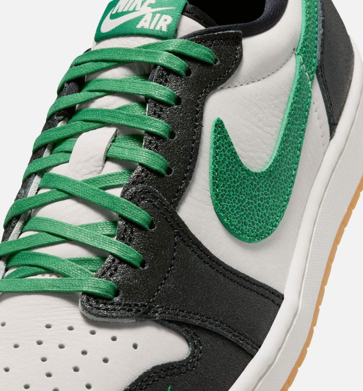 Air Jordan 1 Retro Low OG “Phantom & Pine Green” Men’s Shoes