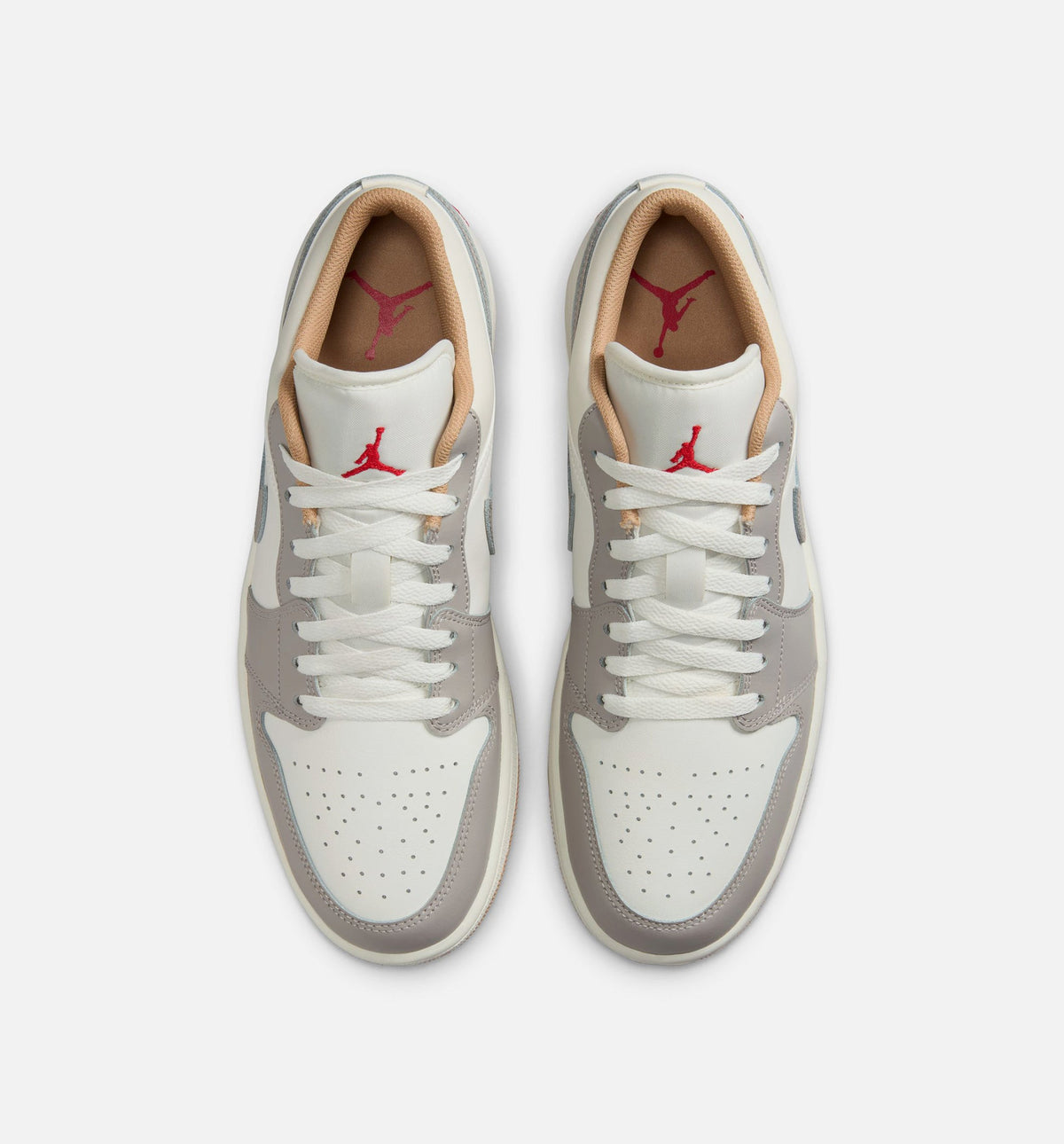 Air Jordan 1 Low Sail & Fire Red Men’s Shoes