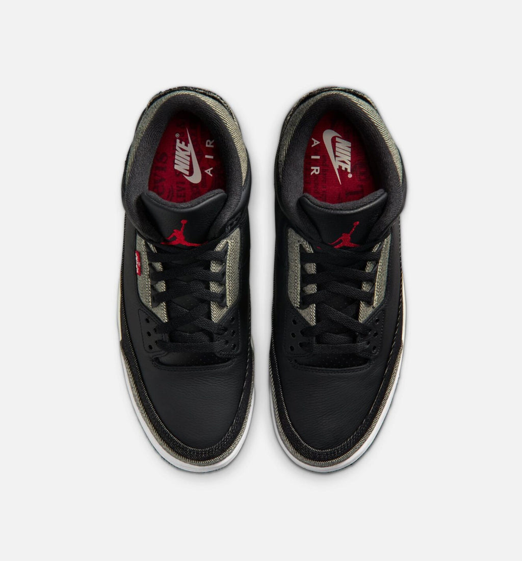 Air Jordan 3 x Levi’s “Black & White” Men’s Shoes
