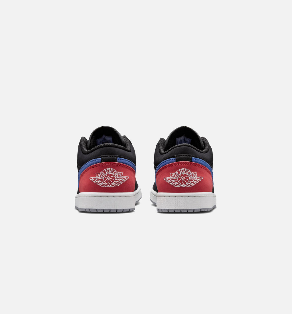 Air Jordan 1 Low Black & True Blue Men’s Shoes