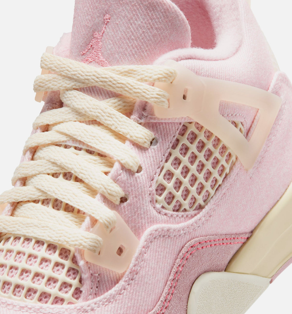 Air Jordan 4 Retro “Pink Pearl & Iced Carmine” Preschool Shoes