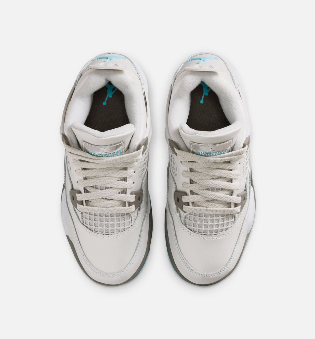Air Jordan 4 Retro “Blue Chill” Preschool Shoes