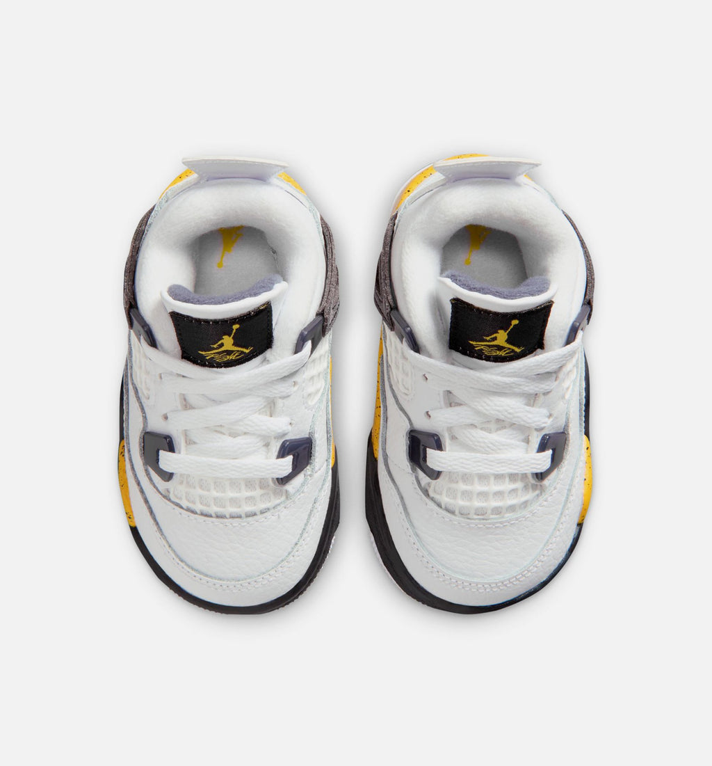 Air Jordan 4 Retro Rare Air “Tour Yellow” Infant/Toddler Shoes