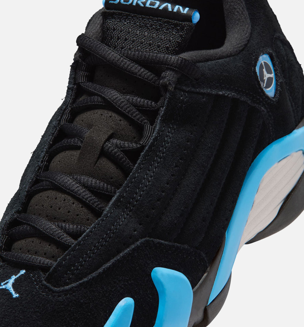 Air Jordan 14 Retro “Black & University Blue” Grade School Shoes