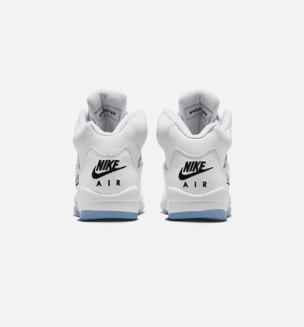 Air Jordan 5 Retro OG “White Metallic” Grade School Shoes