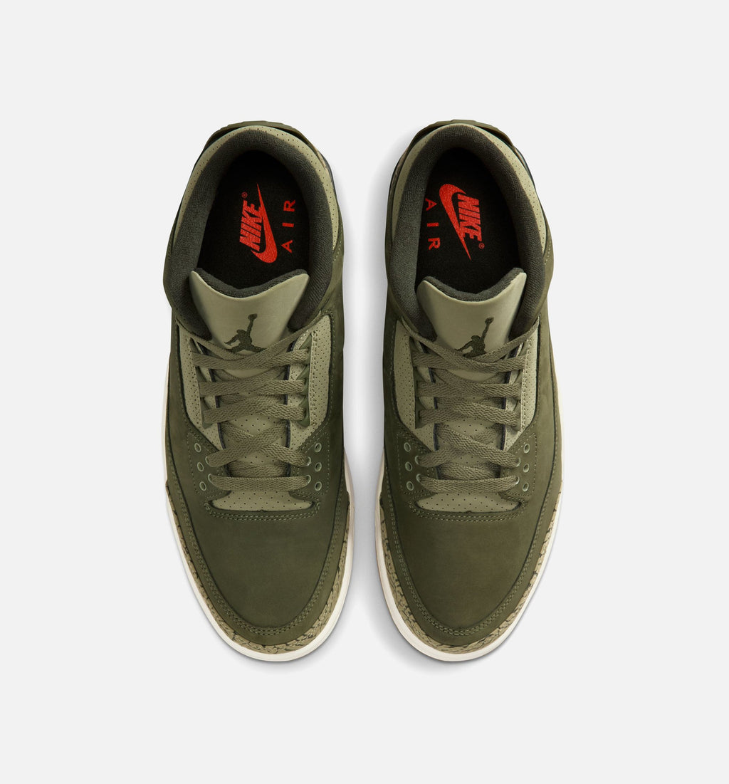 Air Jordan 3 Retro “Medium Olive” Men’s Shoes