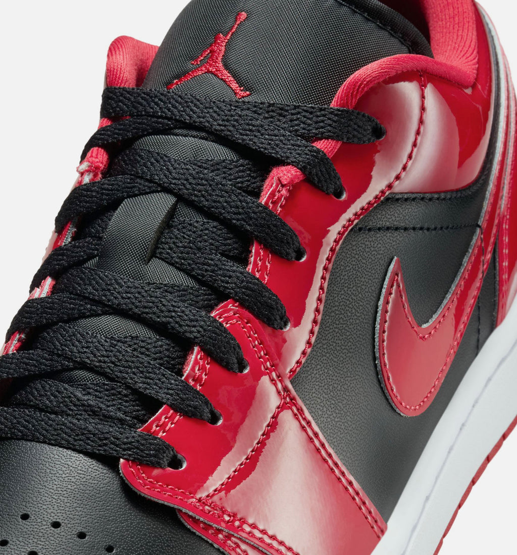 Air Jordan 1 Low SE Black & Varsity Red Men’s Shoes