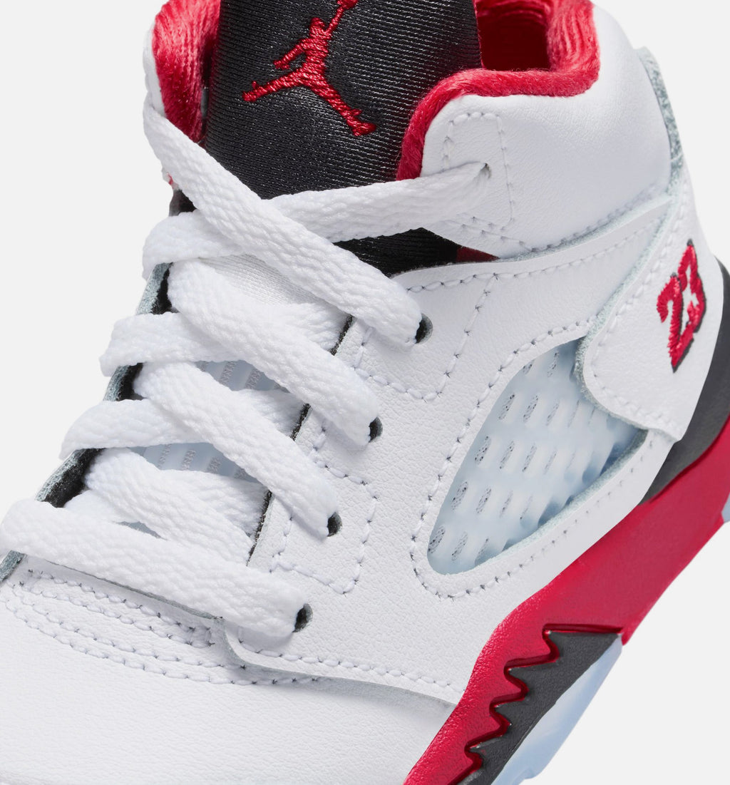 Air Jordan 5 Retro “Fire Red” Infant/Toddler Shoes