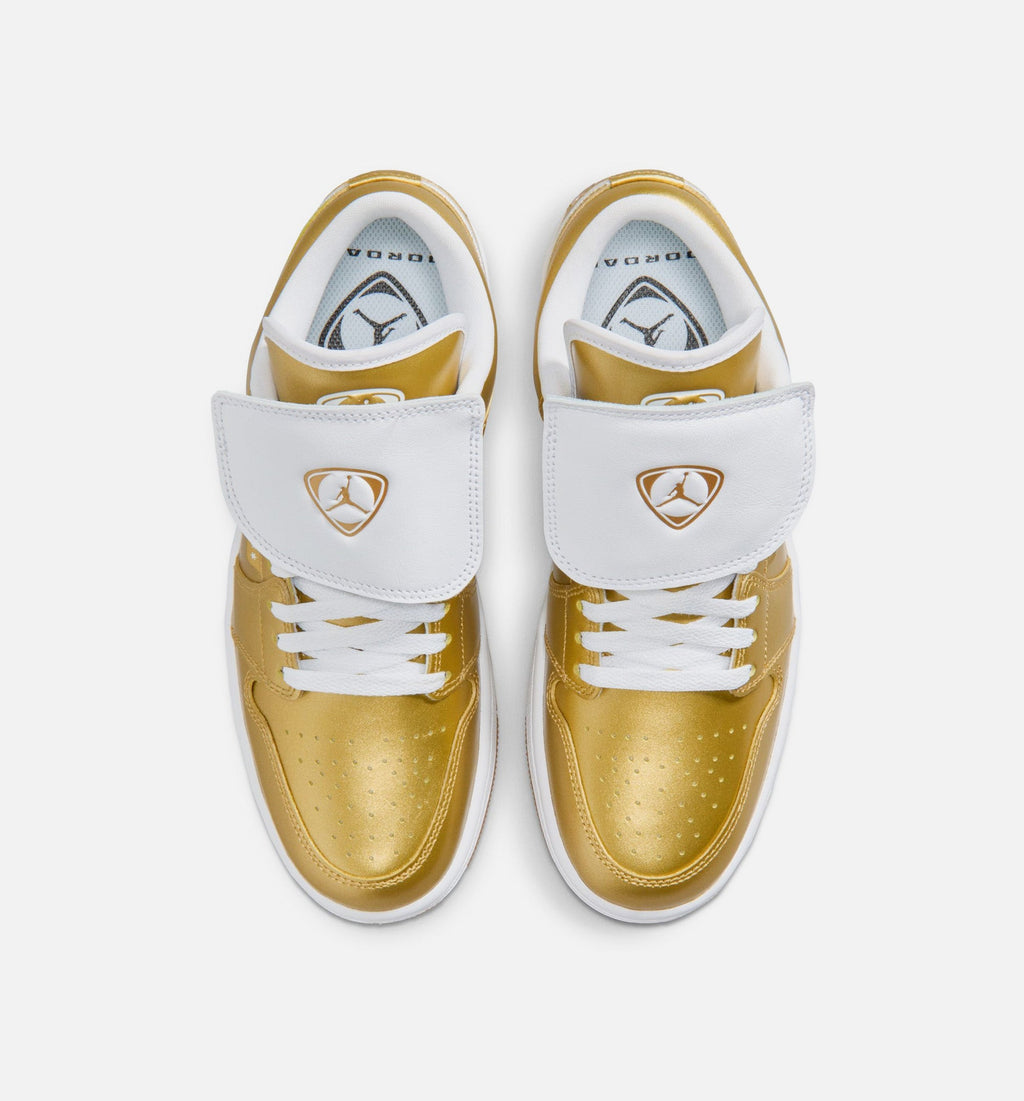 Air Jordan 1 Low Gold & White Women’s Shoes