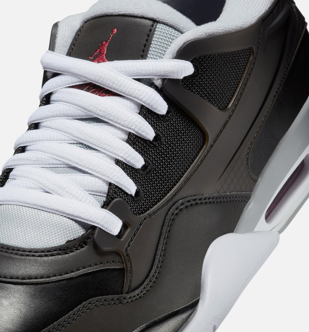 Air Jordan 4 RM Black, Red & Grey Men’s Shoes